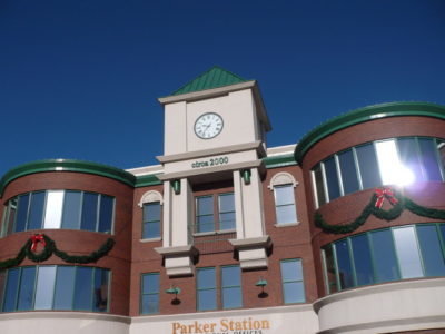Tower Clock Style 2460 Backlit Flush Parker CO