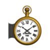 Bracket Clock Two Dial Pocketwatch Rendering