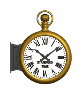 Bracket Clock Two Dial Pocketwatch Rendering