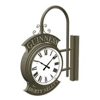 Bracket Clock Two Dial Pub Bracket