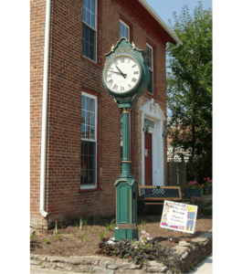 Two Dial Small Howard Street Clock Greens Fork IN