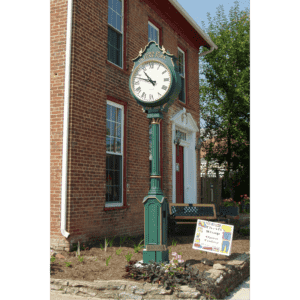 Two Dial Small Howard Street Clock Greens Fork IN