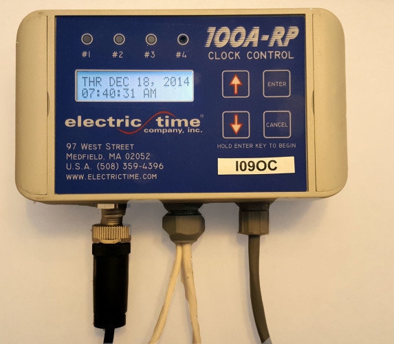 100A-RP Tower Clock Controller | Electric Time®