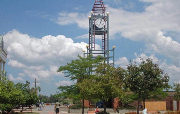 Tower Clock Style 6664 Surface Backlit Buffalo NY