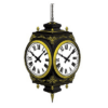 Bracket Clock Large Four Dial Howard Hanging Rendering