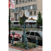 Four Dial Large Howard Post Clock Boston University