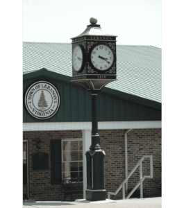 Small Four Dial Lucerne Street Clock Lebanon VA