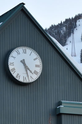 Tower Clock Style 6648 Surface Backlit Aspen CO