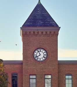 Tower Clock Style 8072 Overlay Backlit Waltham MA