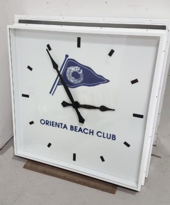 Beach Club Exterior Clock