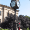 Seth Thomas Four Dial Street Clock Boston MA