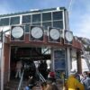 Weather Instruments Provide Skiers with Relevant Data Close Up Silver Queen Lift