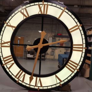 Exterior Window Clock