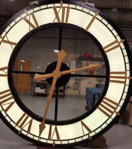 Exterior Window Clock