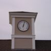 Silhouette Tower Clock Thermometer Style 1140 Background Mounted Orleans MA