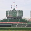 Wrigley Field Scoreboard Clock