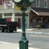 Small Four Dial Howard Street Clock Ramsey NJ