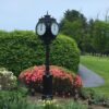 Golf Course Post Clock