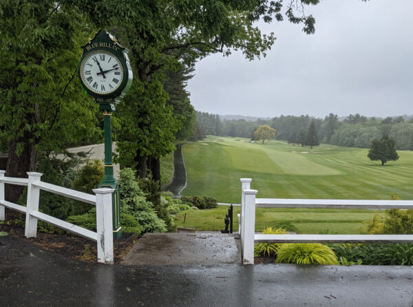 Street Clock - Golf Course