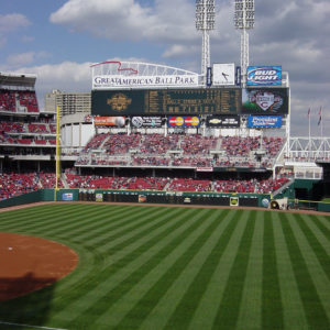 Scoreboard Clock - Great American Ball Park - Cincinnati, OH