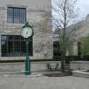 Courtyard Two Dial Street Clock Barrington IL