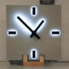 LED Halo Lighted Tower Clock