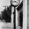 Street Clock Two Dial Historical