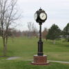 Small Four Dial Howard Street Clock Walla Walla WA