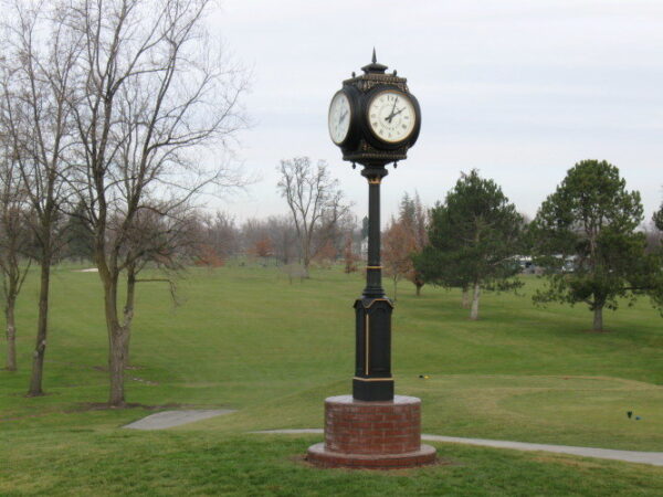 Small Four Dial Howard Street Clock Walla Walla WA