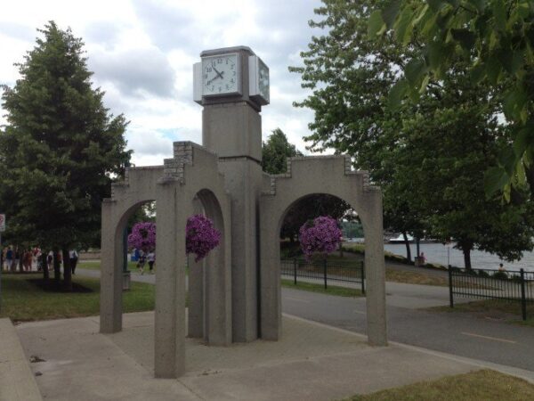 Tower Clock Style 3630 Square Surface Backlit Quebec