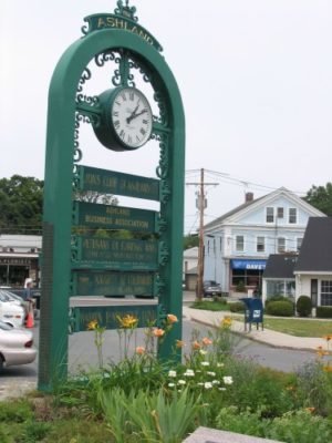 Tower Clock Style 6724 Double Dial Backlit Ashland MA
