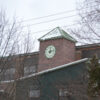 Silhouette Tower Clock Style 1160 Background Mounted Westboro MA