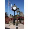 Large Four Dial Washington Street Clock - Brawley, CA 4MST CLOCK