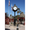 Large Four Dial Washington Street Clock - Brawley, CA 4MST CLOCK