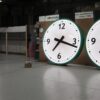 lighted canister clocks