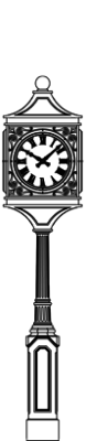 Four Score II 4SZ Street Clock