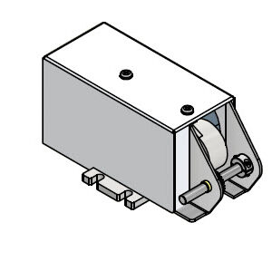 The MOVT-BDMI, a 2 RPM drive unit, seamlessly replaces a Bodine NYS-12R Motor.