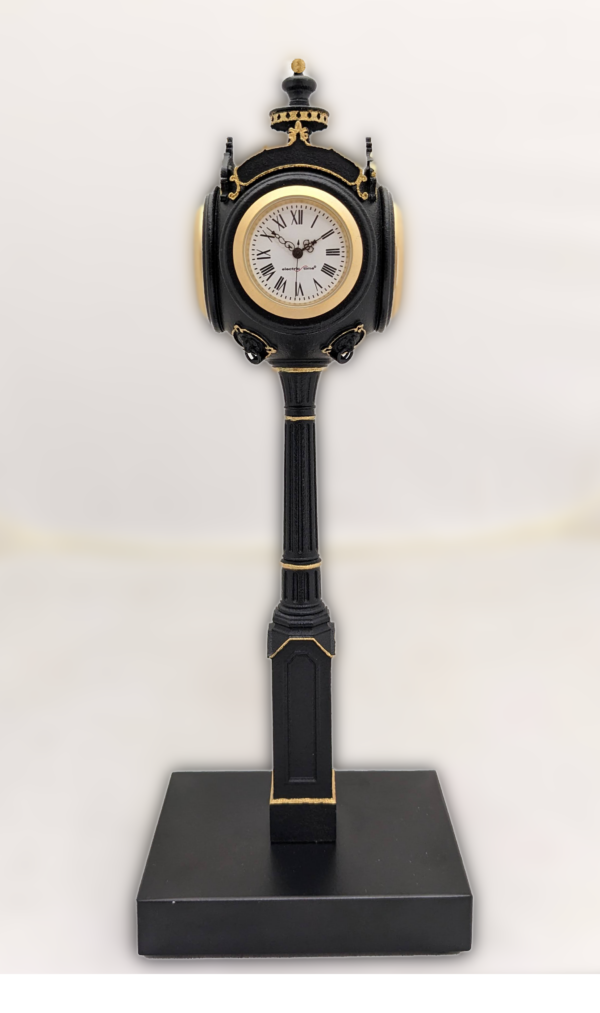 Miniature 4-dial street clock: Washington Design