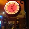 Interior Bracket Clock located in restaurant