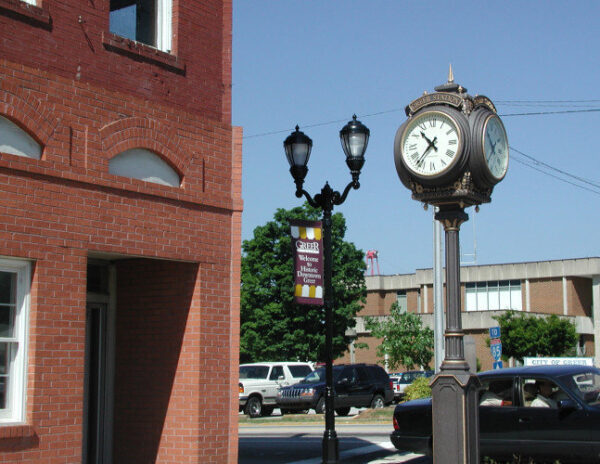 Four Dial Small Howard Street Clock Greer SC