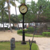 Provident Two Dial Street Clock Kuhio Beach HI