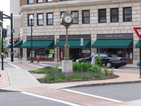 Four Dial Small Howard Street Clock Lockport NY