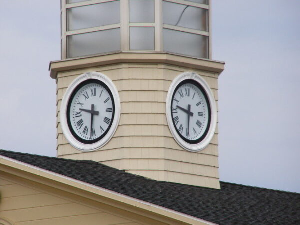 Tower Clock Style 2436 Backlit Flush Shippensburg University