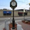 Small Four Dial Howard Street Clock Pinardville Park Goffstown NJ