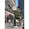 Large Two Dial Pocketwatch Street Clock Boston MA