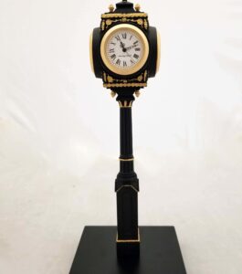 Post Clock miniature 4 Dial