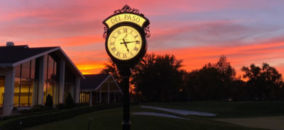 Post Clock at Golf Course, Del Paso Country Club