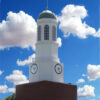 RF Transparent Clock Tower