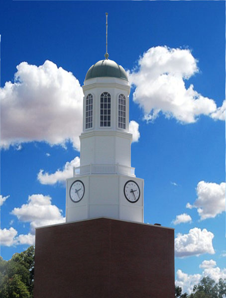 RF Transparent Clock Tower