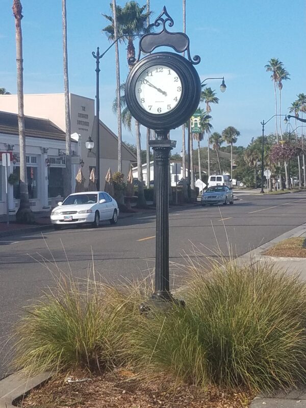 Rock Island Street Clock Repair - Two Dial Design